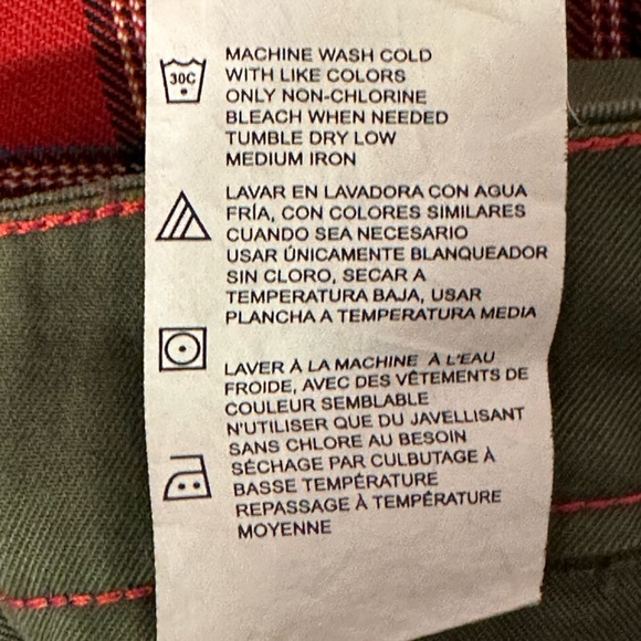 DICKIES Skirt Olive Green Cargo 100% Cotton size 12 Streetwear Valentines Day - Picture 11 of 12